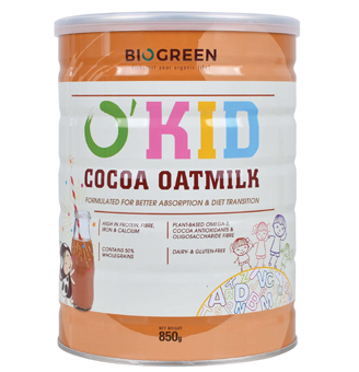 Biogreen O' Kid Cocoa Oatmilk