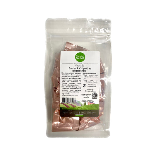 Simply Natural Organic Burdock Chips/Tea