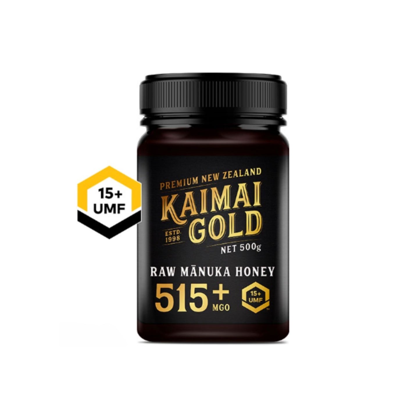 Kaimai Gold Raw Manuka Honey UMF 15+ ( MGO 515+) 500g