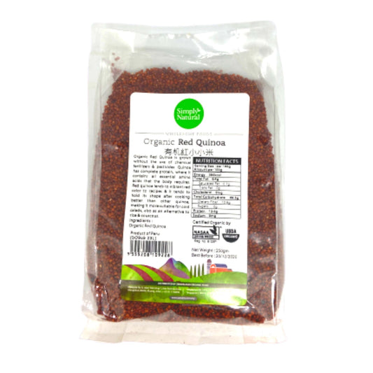 Simply Natural Organic Red Quinoa 250g