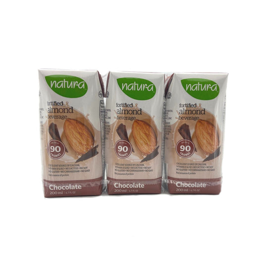 Natura-Almond Beverage - Chocolate 3x200ml Canada