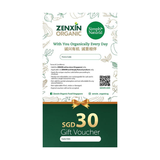 ZENXIN Gift Voucher (Worth $30)