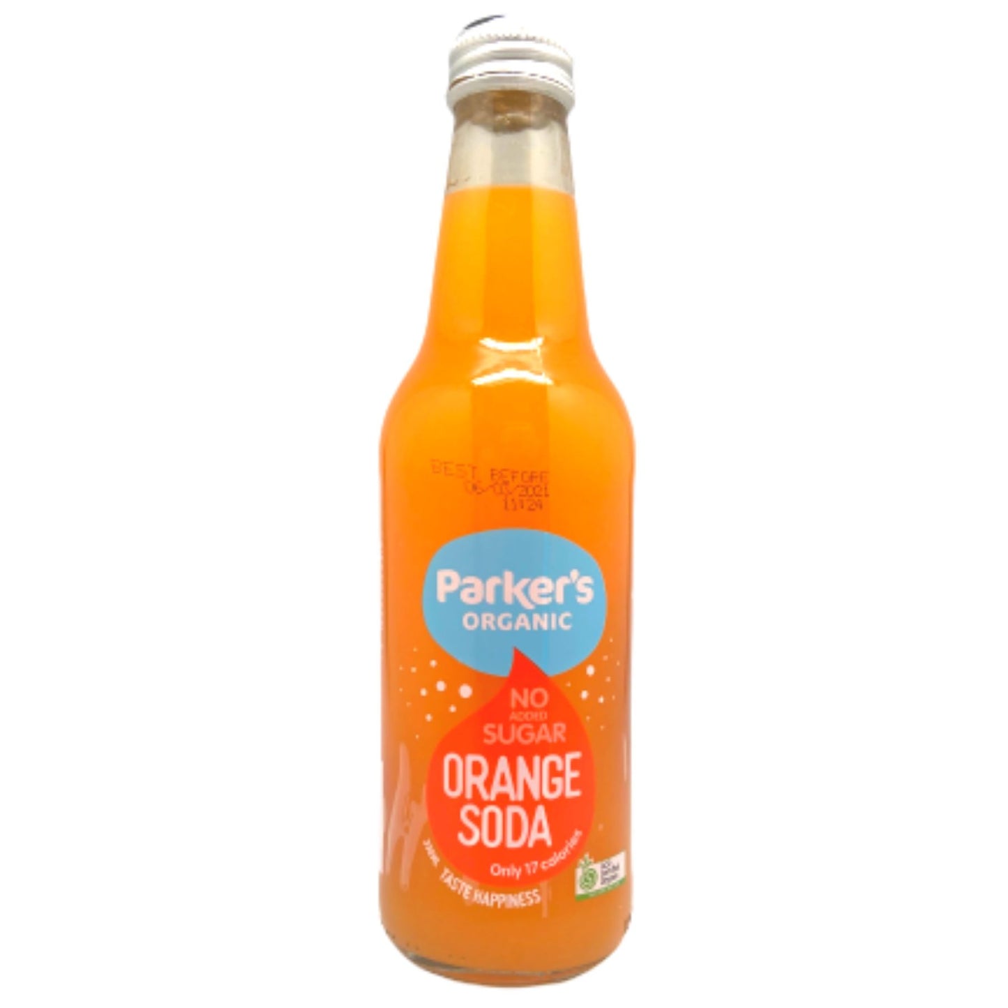 PARKERS Organic Orange Soda (Sugarless) 330ml