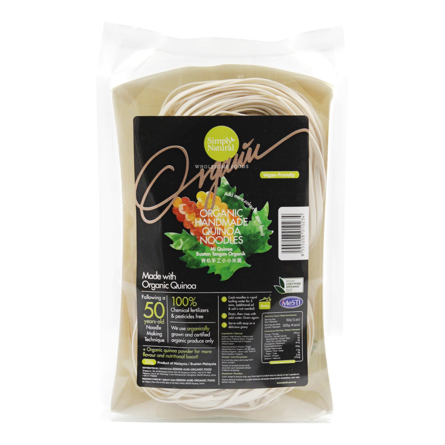 Simply Natural Organic Handmade Quinoa Noodles 200g