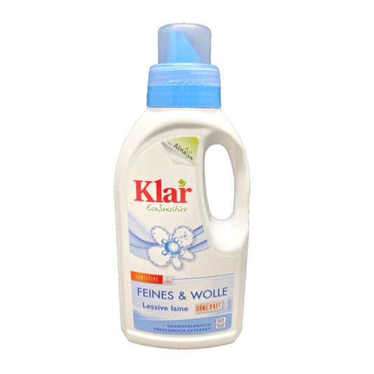 Klar Clear Delicates and Wool Sensitive Detergent 500ML