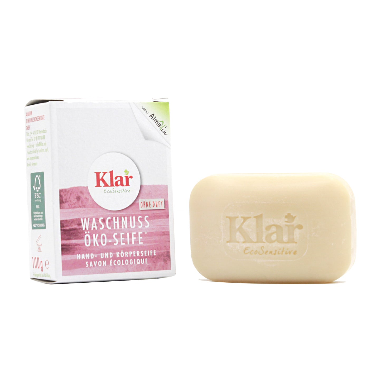 Klar Soapnut Soap 100g