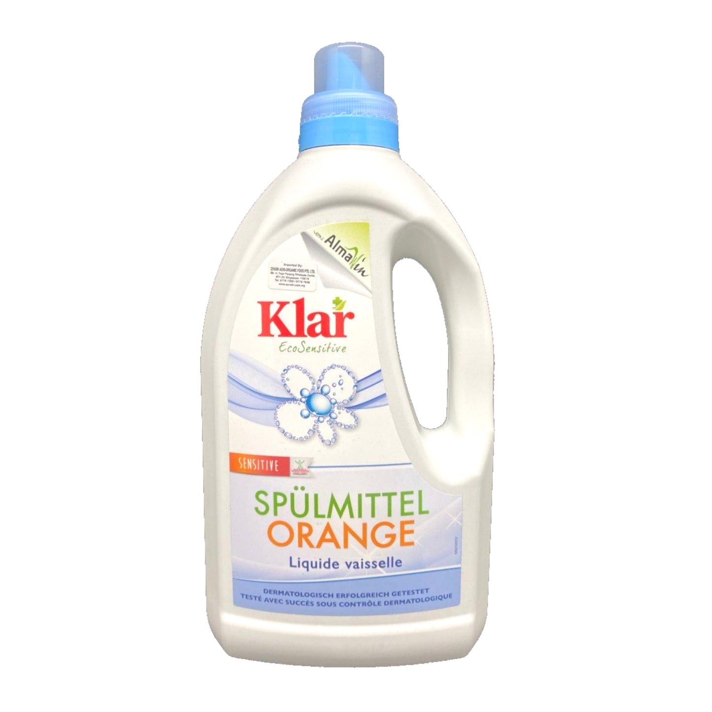 Klar Dishwashing Liquid Orange 1.5L