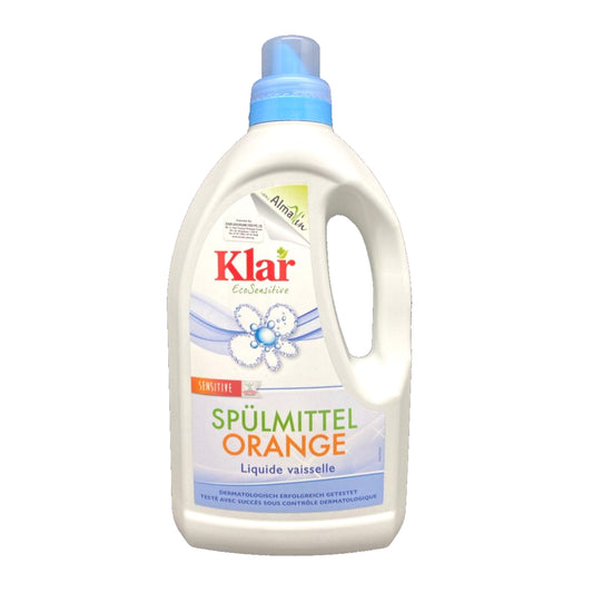 Klar Dishwashing Liquid Orange 1.5L