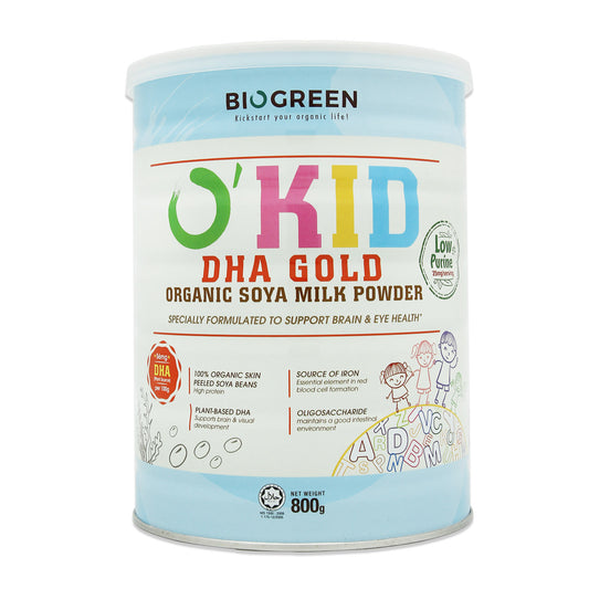 BioGreen Organic Soya Milk Powder (DHA) 800g