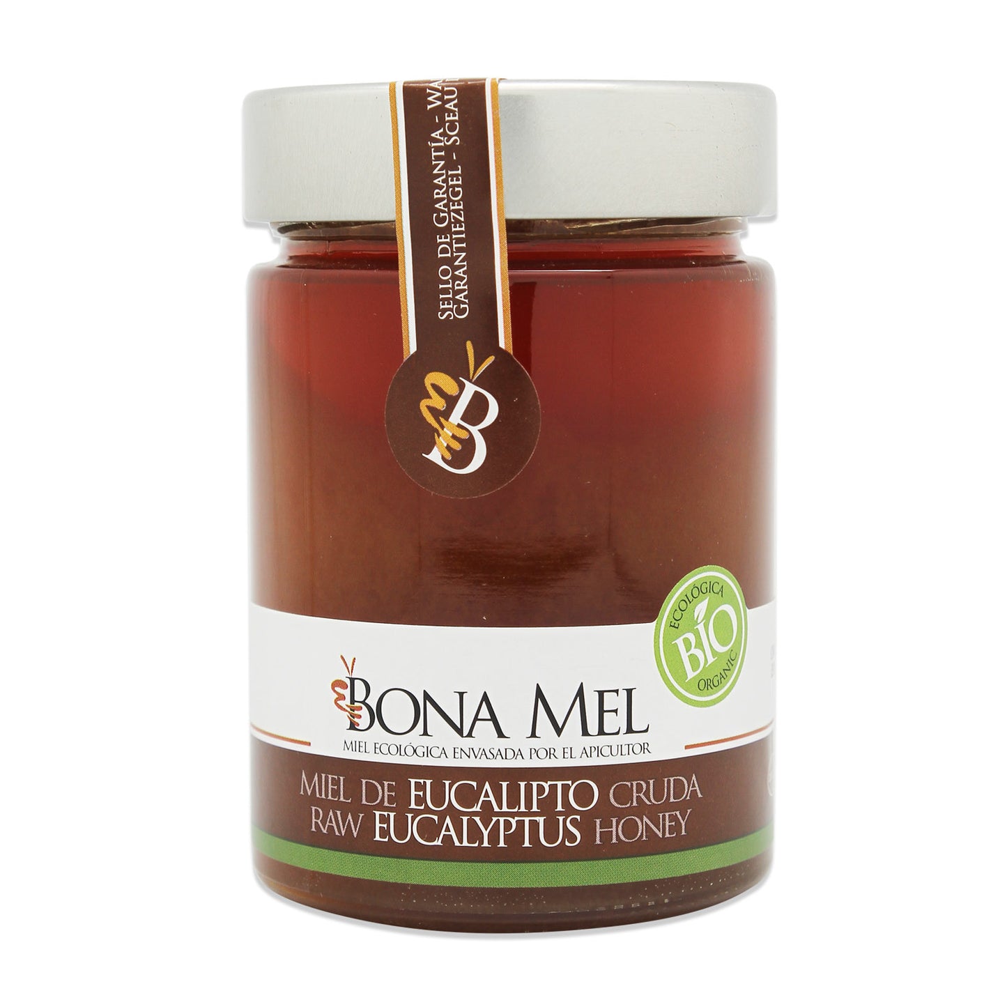 Bona Mel Organic Raw Honey Eucalyptus 500ml