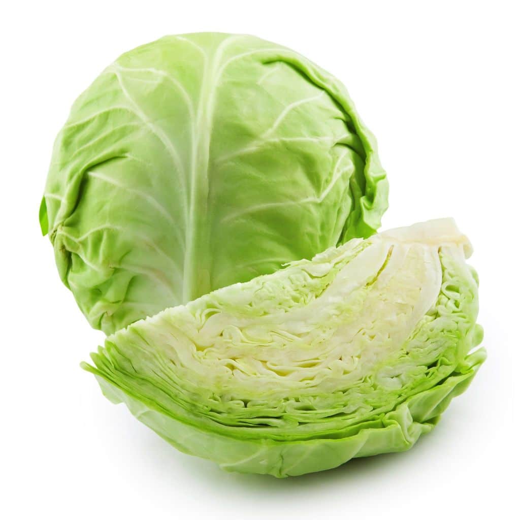 Organic English Cabbage Malaysia 1pc