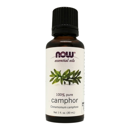 Now Camphor Oil 100% Pure 30ml