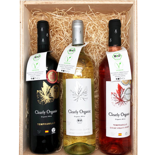 Organic Wine Box- Latue/Clearly Organic Wines (3x)