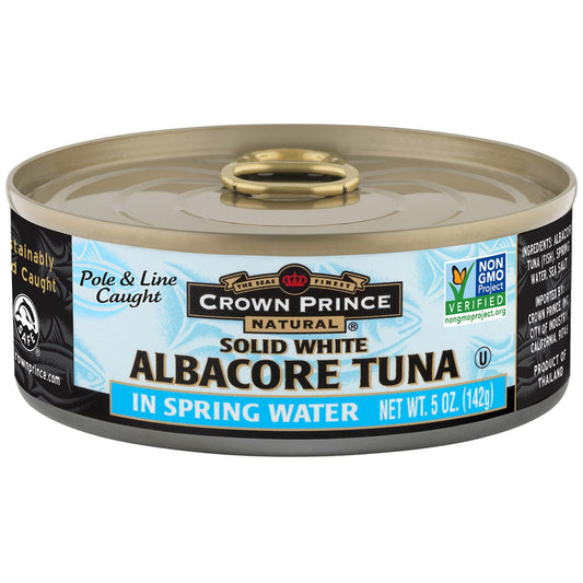 Crown Prince Albacore Tuna in Spring Water