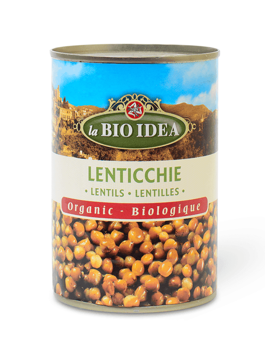 Bio Idea Organic Canned Lentils 400g