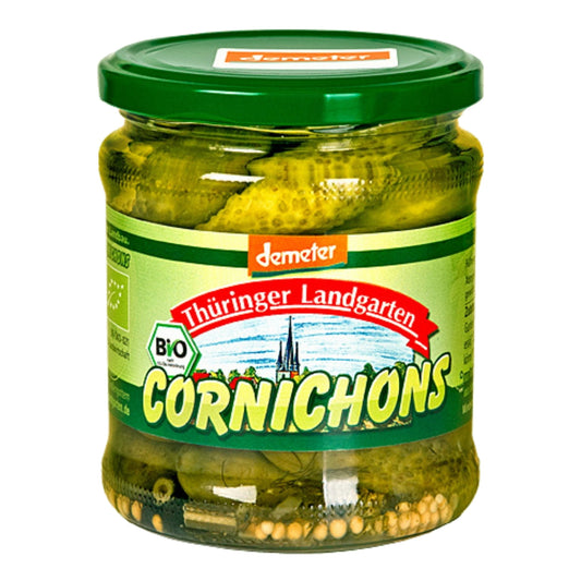 Demeter Thüringer Landgarten Cornichons Pickled Cucumber