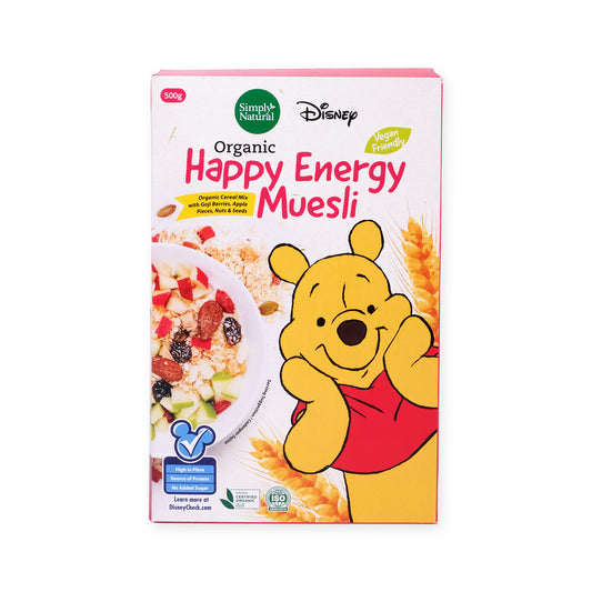 Simply Natural Organic Happy Energy Muesli (Australia) 500g (Disney label)