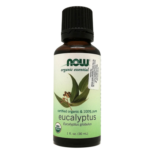 Now Organic Eucalyptus Oil 100% Pure 30ml