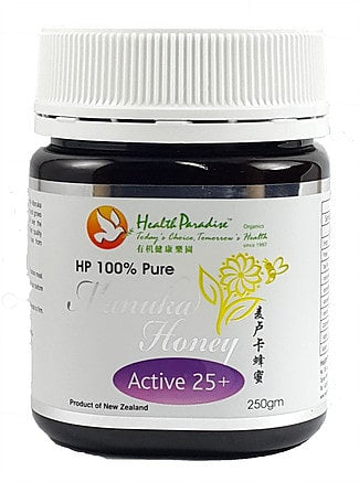 Health Paradise Organic Manuka Honey (Active 25+) 250g