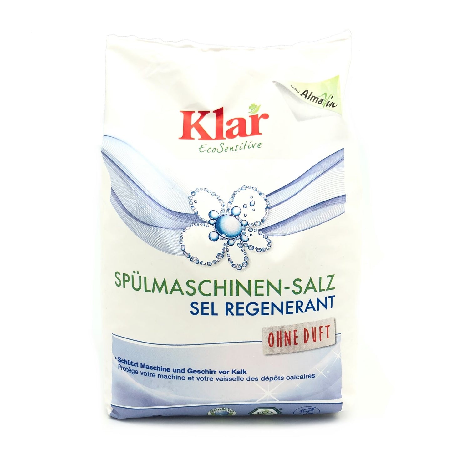 Klar Dishwasher Regenerating Salt 2kg