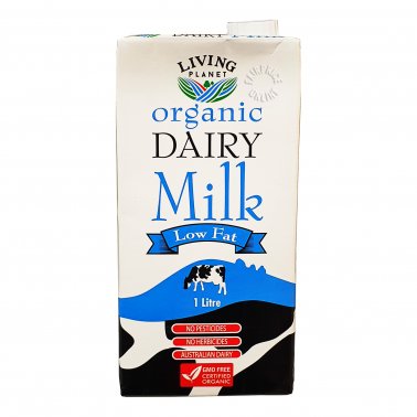 Living Planet Organic Dairy Milk Low Fat