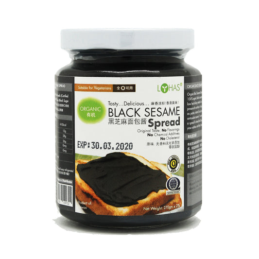 Lohas Organic Black Sesame Spread 270g