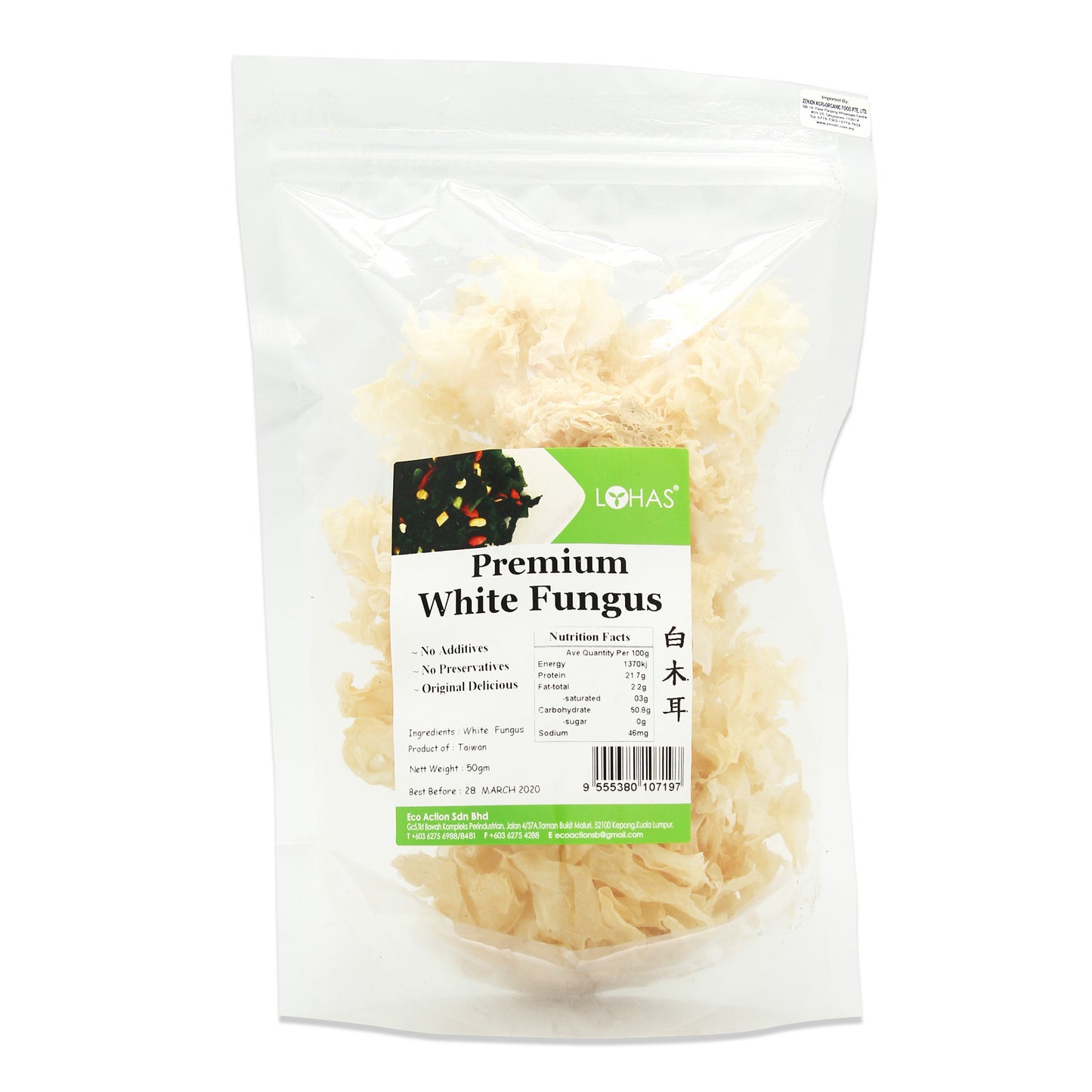 Lohas Fungus White 50g