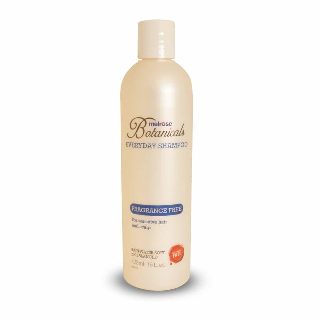 Melrose Botanicals Natural Shampoo (Fragrance Free) 475ml