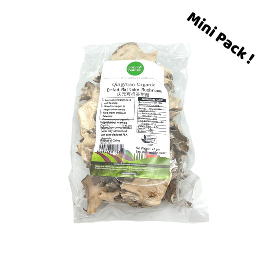 Simply Natural Organic Dried Maitake Mushroom - Mini Pack