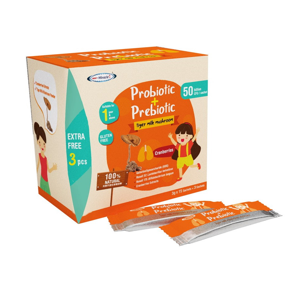 Miracle Probiotic + Prebiotic Tiger Milk Mushroom