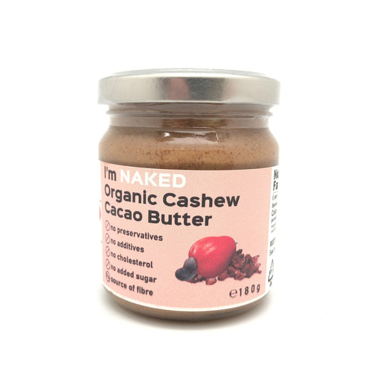 NAKED Organic Cashew Cacao Butter 180g