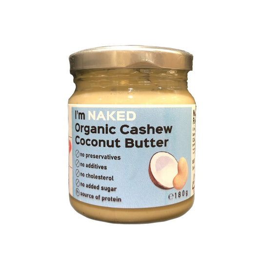 NAKED Organic Cashew Coconut Butter 180g