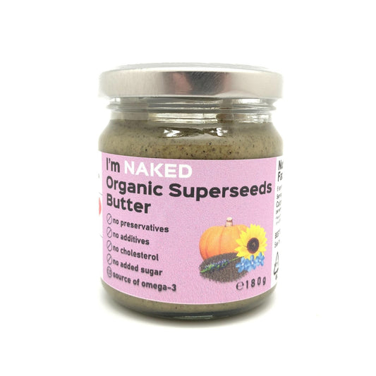 NAKED Organic Superseeds Butter 180g