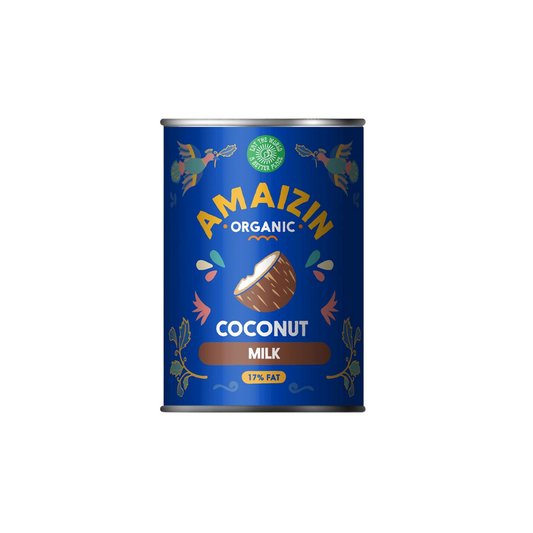 Amaizin Organic Coconut Milk 17% Fat 400ml