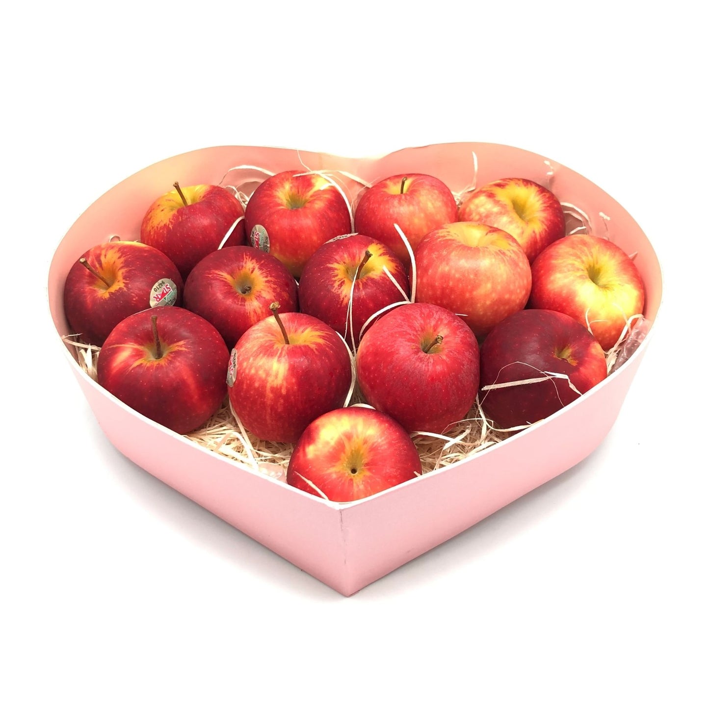 Premier Star Apples in Heart Shaped Box