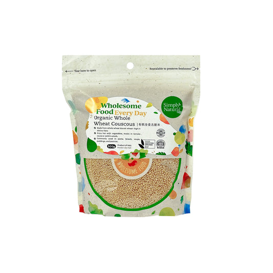 Simply Natural Organic Whole Wheat Couscous 500g