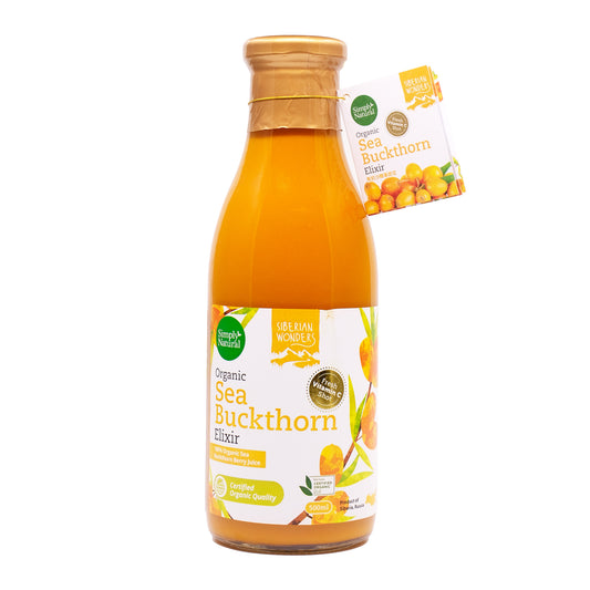 Simply Natural Organic Sea Buckthorn Elixir 500ml