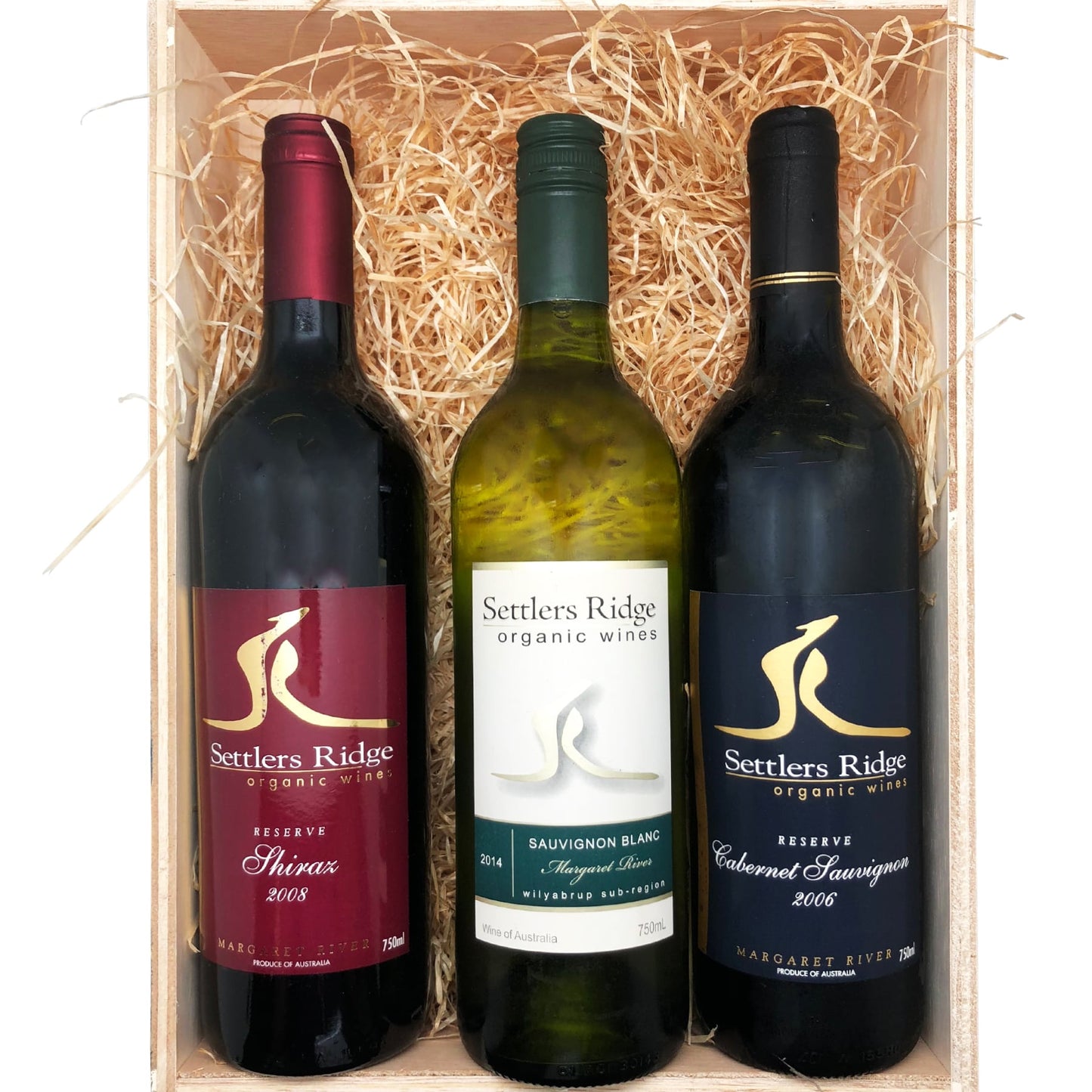 Organic Wine Box- Settlers Ridge (3x)