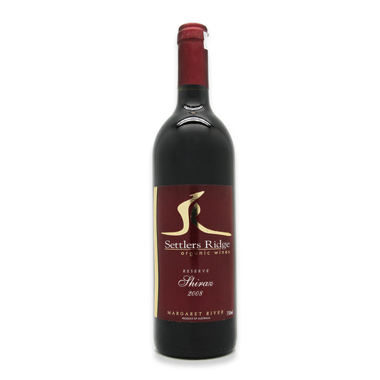 Settlers Ridge Organic Reserve Shiraz Red 2008 750ml