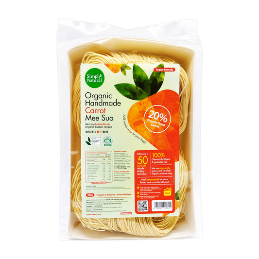 Simply Natural Organic Handmade Carrot Mee Sua 200g