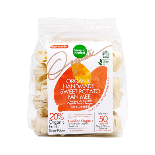 Simply Natural Organic Handmade Sweet Potato Pan Mee 200g Malaysia