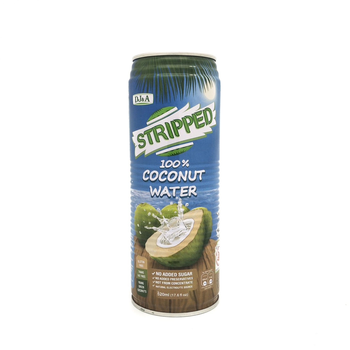 DJ&A Coconut Water 100% Pure 520ml