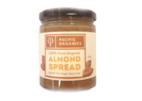 Pacific Organics Almond Spread Roasted 100% Pure 195g