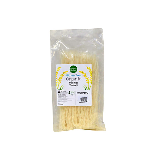 Simply Natural Organic Gluten-Free White Rice Vermicelli 250g