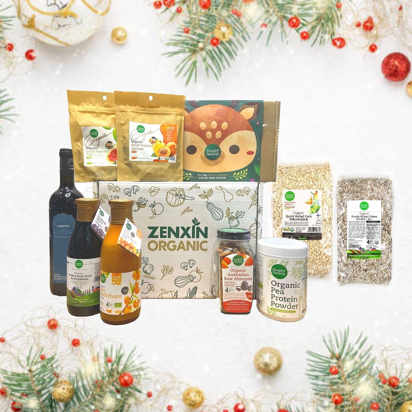 Organic Christmas Good Health Hamper