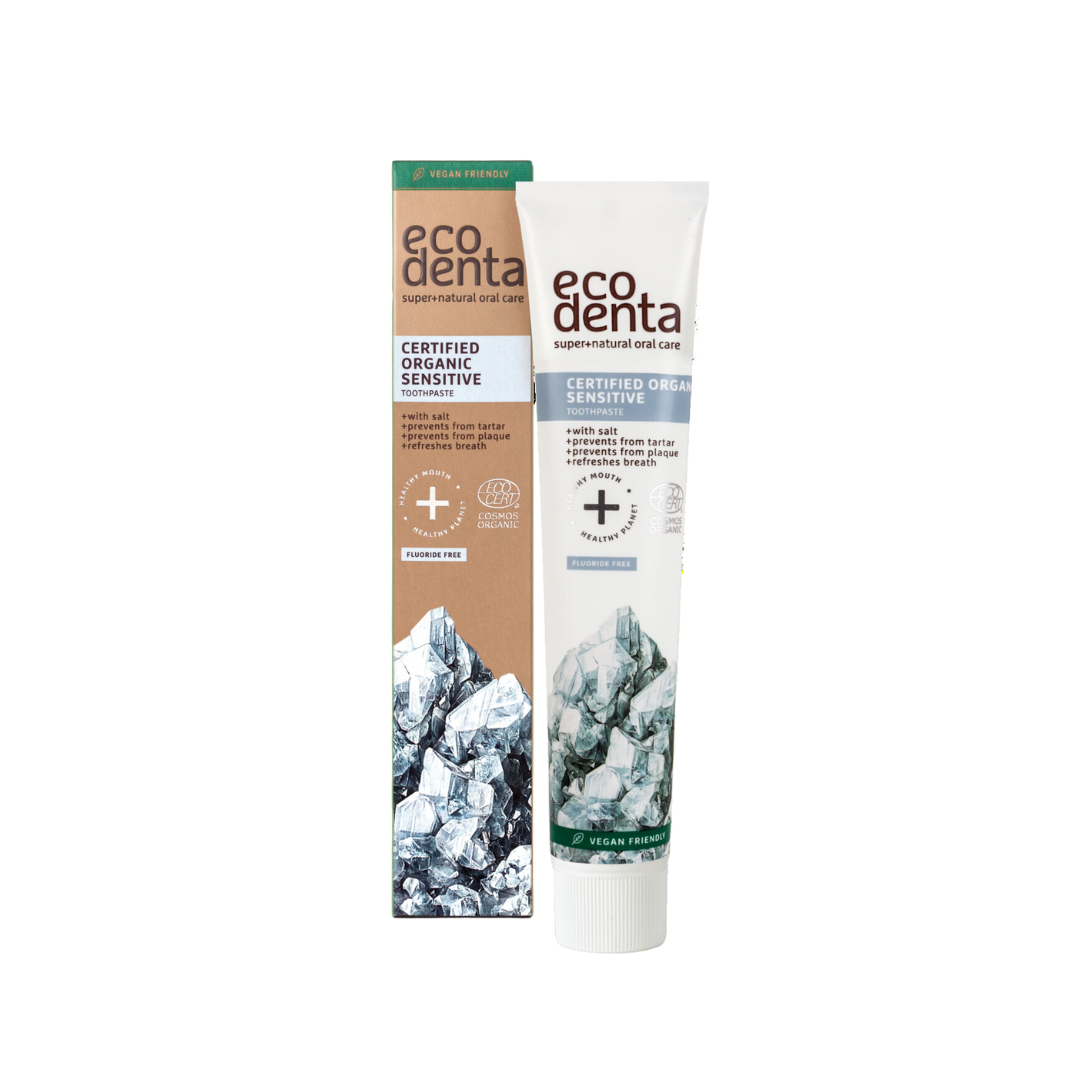 EDT Org Sensitivity relief toothpaste W Salt 75ml