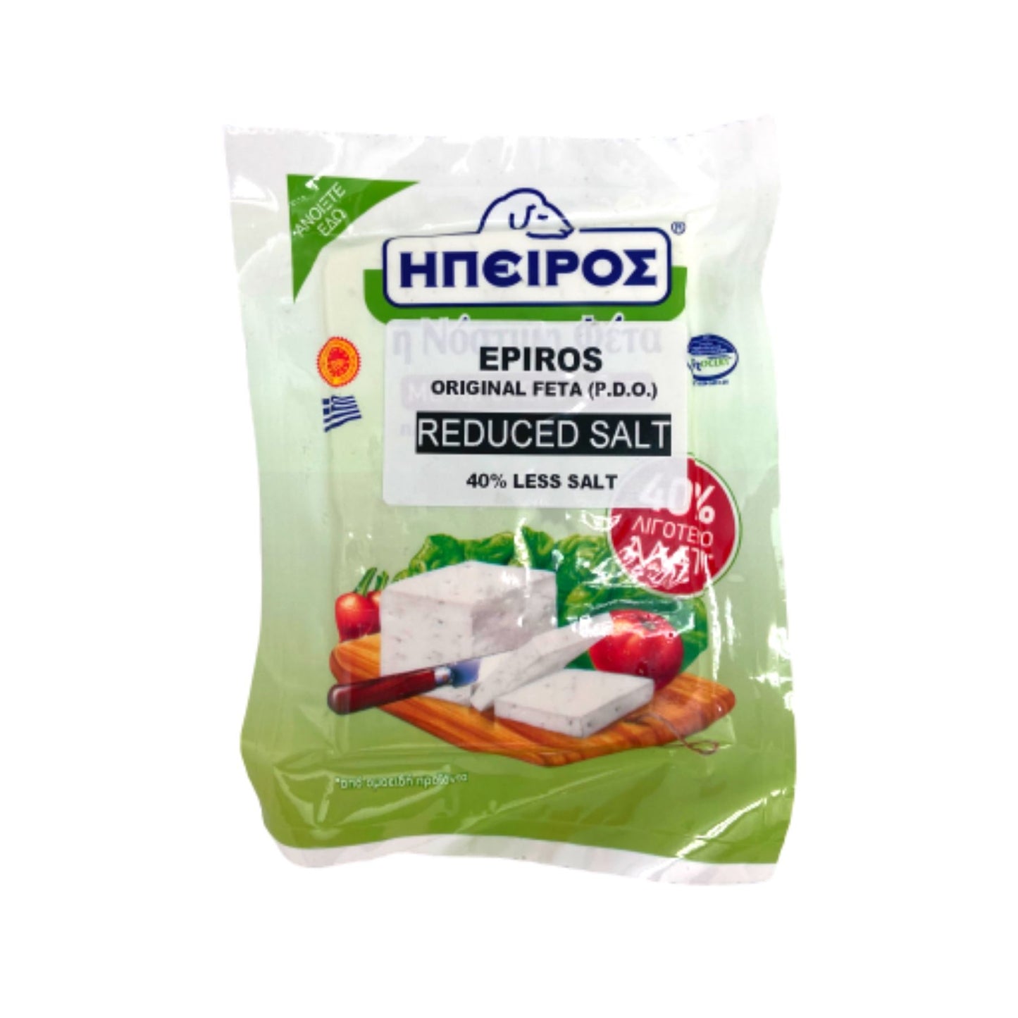 EPIROS Ntr Reduced Salt Feta Cheese GRC 200G