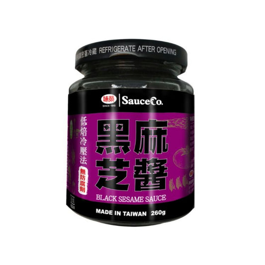 Sauce&co Natural Black Sesame Paste 260g Taiwan