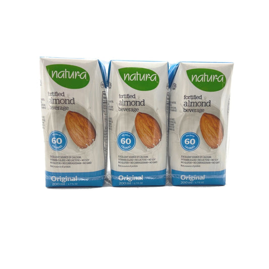 Natura-Almond Beverage - Original 3x200ml Canada