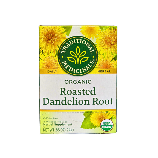 Traditional Medicinals Organic Roasted Dandelion Root Tea 24g